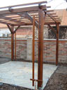 pergola teak